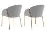 Set 2 ks jídelních židlí Archie DC-1257/GL
