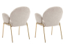 Set 2 ks jídelních židlí Archie DC-1261/GL
