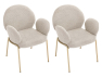 Set 2 ks jídelních židlí Archie DC-1261/GL