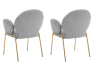 Set 2 ks jídelních židlí Archie DC-1261/GL