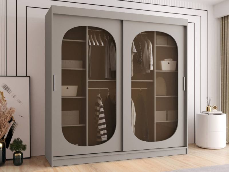 Šatní skříň s posuvnými dveřmi Tirkon 200