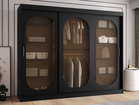 Šatní skříň s posuvnými dveřmi Tirkon 250