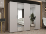 Šatní skříň se zrcadlem Umonca 250