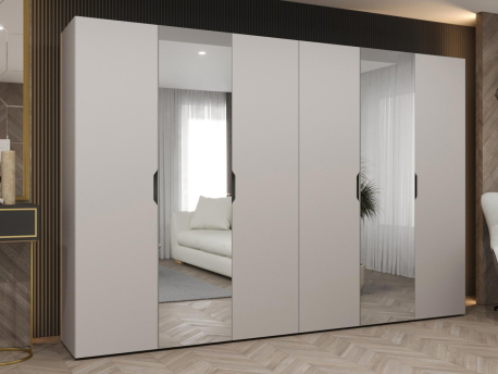 Šatní skříň se zrcadlem Umonca 300