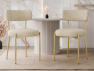 Set 2 ks čalouněných židlí Archie DC-1176/GL