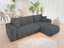 Rohová rozkládací sedačka Larow Boucle
