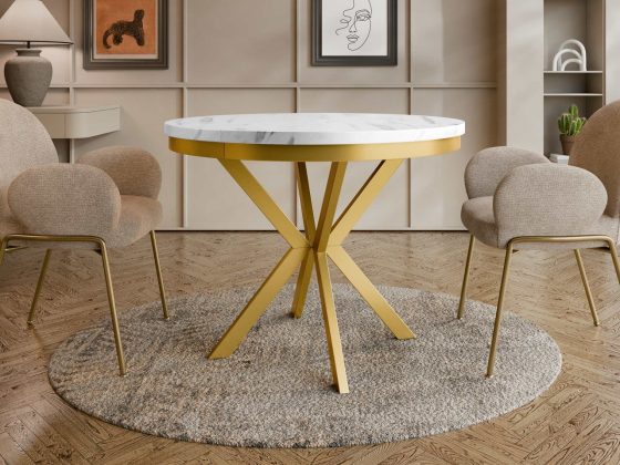 Rozkladací stůl Azglo Gold 120