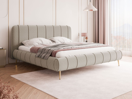 Čalouněná postel Sunita XI s ložním prádlem