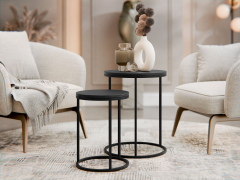 Sada 2 konferenčních stolků Zunir