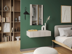 Toaletní stolek Mlerk se zrcadlem