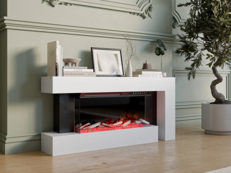 Moderní elektrický krb do obývacího pokoje od Joxi