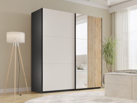 Šatní skříň Akmata 203 s posuvnými dveřmi