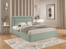 Čalouněná postel s úložným prostorem Enserio