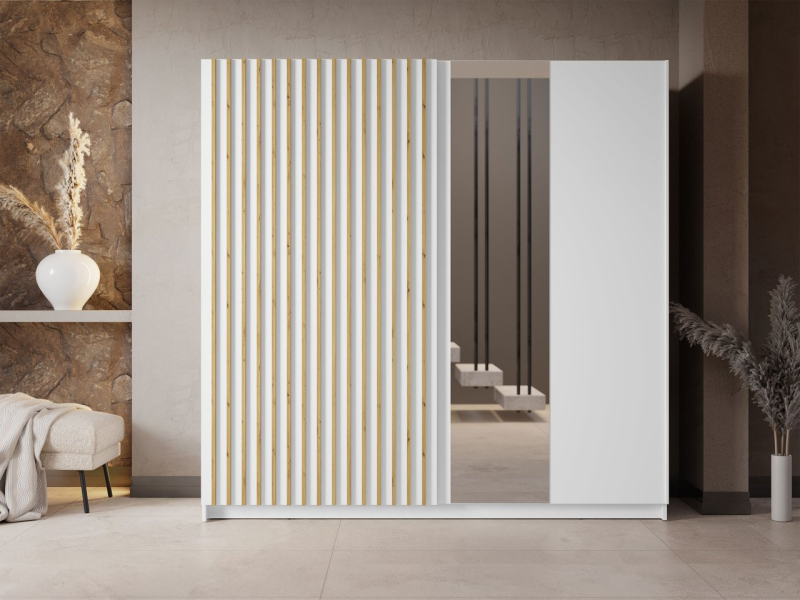 Šatní skříň s posuvnými dveřmi Tenvu