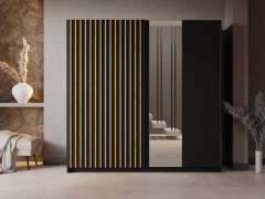 Šatní skříň s posuvnými dveřmi Tenvu