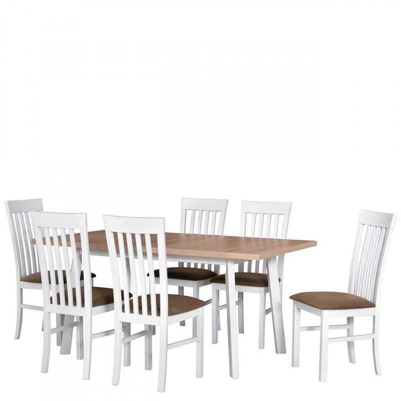 Skládací stůl se 6 židlemi - AL68