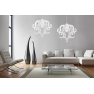 Závěsná lampa Katerina White I 5208