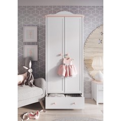 Dvoudveřová skříň se zásuvkou 2D Luna LN01