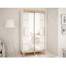 Šatní skříň Bravo V4 100 cm