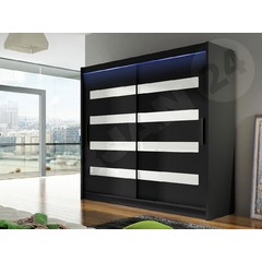 Skříň s posuvnými dveřmi London XI