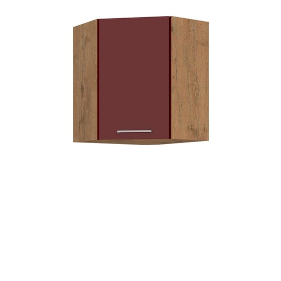 Horní rohová kuchyňská skříň Woodline 58x58 GN-72 1F