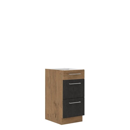Spodní kuchyňská skříňka se zásuvkami Woodline 40 D 3S BB