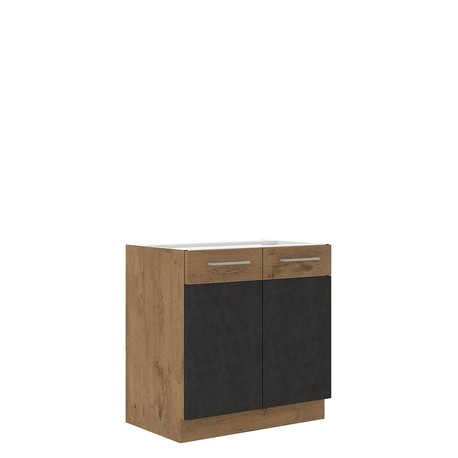 Spodní kuchyňská skříňka Woodline 80 D 2F BB