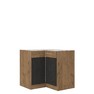 Spodní rohová kuchyňská skříňka Woodline 89x89 DN 1F BB