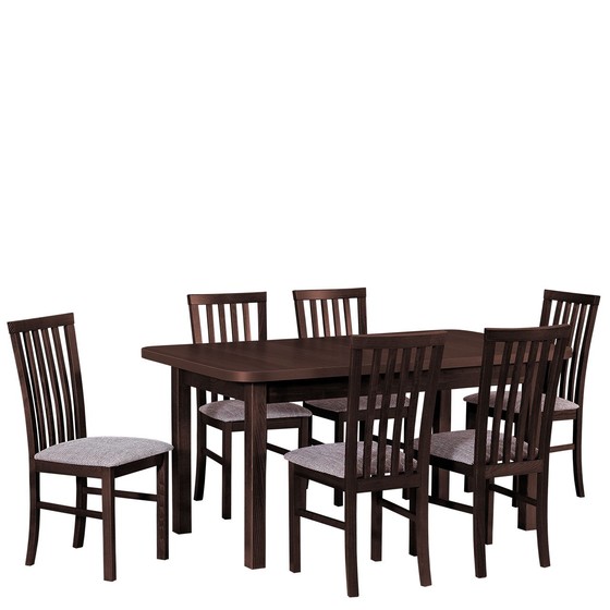 Skládací stůl se židlemi pro 6 osob - AL38