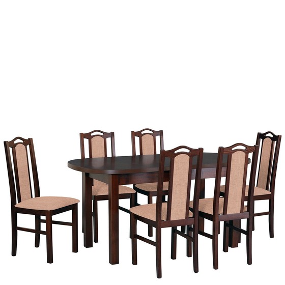 Skládací stůl se židlemi pro 6 osob - AL37